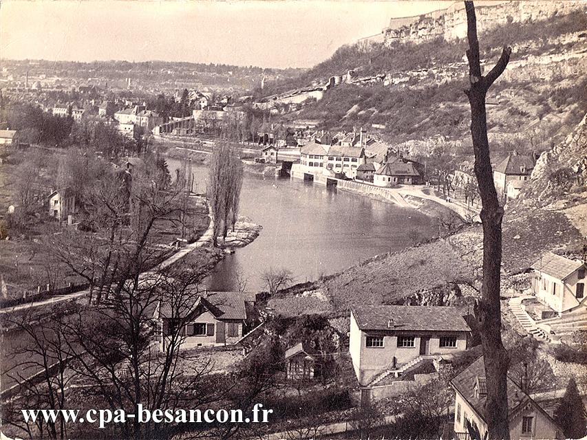 BESANÇON - Le Doubs et la Citadelle au Faubourg Tarragnoz